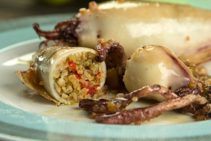 Καλαμαρι γεμιστό